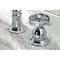 Kingston Brass KS1971RX Widespread Bathroom Faucet with Brass Pop-Up, Polished Chrome KS1971RX - alternate 5